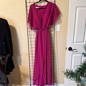 JJs House Fuchsia Maxi Dress